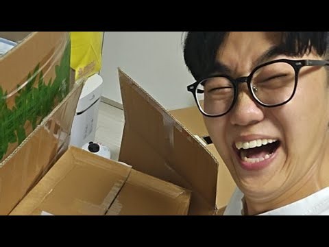 코밈 팬 선물 언박싱 라이브 (코밍이들 늦어서 미안!!)