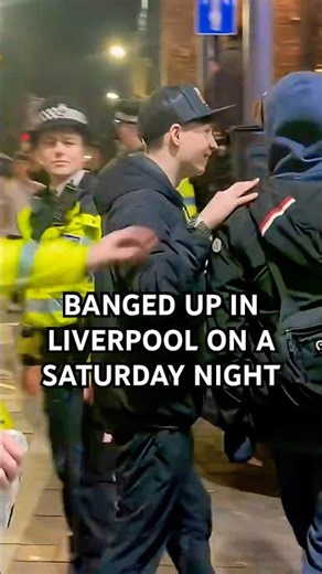 Arrest number 1 on Saturday Night in Liverpool city centre. FULL VIDEO OUT NOW
