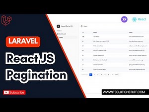 Laravel Inertia React JS Pagination Example