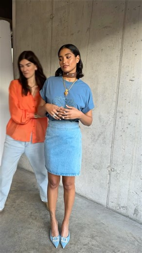 37K views · 54 reactions | Denim and logo T 曆 #springclassics #citybreakoutfit | NeverFullyDressed | Facebook