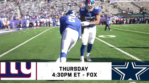 Giants vs. Cowboys preview | Week 12