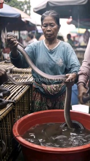 Inside the Traditional Snake Market: Understanding Local Culture and Practices‪@Iqbalmarket-ai‬
