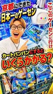 I tried to fill a cart at an arcade aiming to be the best in Japan and the total was shocking... ...