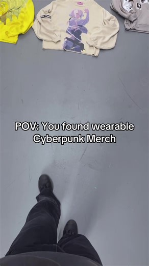 And you will not get bullied for wearing it. #animetiktok #cyberpunkedgerunners #cyberpunk2077 #animemerch #animefans
