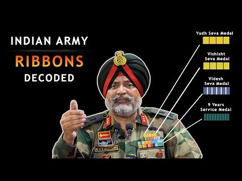 Decoding Ribbons In Military Uniform