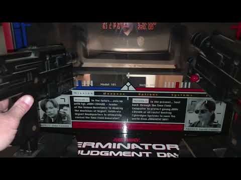 What's on the inside of the T2 Judgement Day Arcade Machine? Also it's not a light gun game.