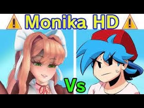 FNF Monika HD Semana Completa Friday Night Funkin