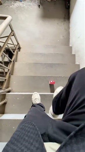 Technology flow mirror transition. The bottle says don’t step on me. Go to work. Technology flow