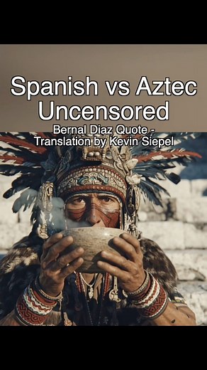 The Conquistador Bernal Diaz describes the Temple of Sacrifice in the Aztec capital #history (Music by CO. AG) | Incredible History