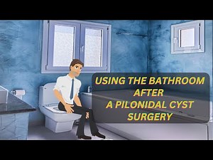 Using The Bathroom - After Pilonidal Cyst Surgery