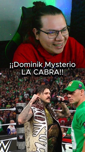 85K views · 2.2K reactions | ¡¡Dominik Mysterio LA CABRA!! #WWE #wrestling #prowrestler #prowrestling #WrestleMania | UkeWrestling | Facebook