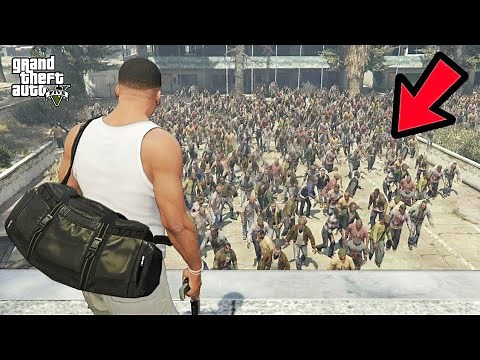 BIGGEST Zombie Attacked In GTA 5 | Destroys LOS SANTOS PART 2 | Lovely Gaming