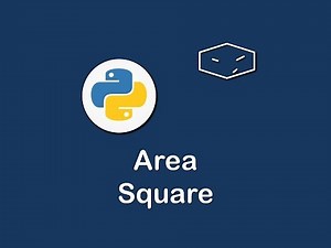 area of square in python 😀