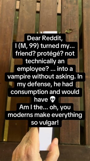 Interview with the Vampire vibes in a contemporary setting with historical elements #vampirefiction