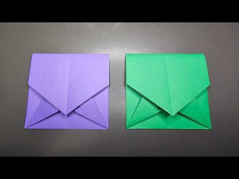 How to make envelopes with a piece of paper | paper envelope ideas | BTB Paper