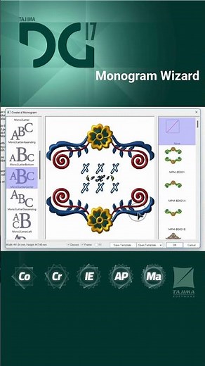 DG17 – Monogram Wizard