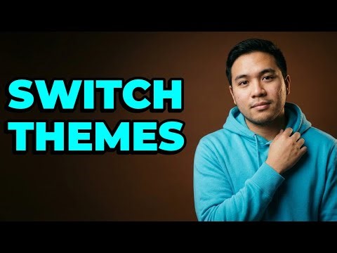 How To Customize Nintendo Switch Light And Dark Theme?