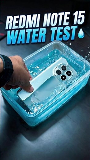 Do NOT Drop Redmi Note 15 in Water! 🚫 (Watch Before Buying)
