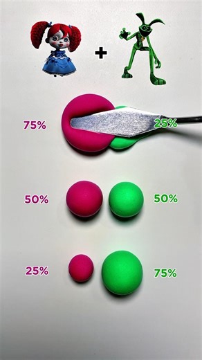 Poppy Playtime Color Mixing (Part 14) #shorts #poppyplaytime #huggywuggy #satisfying