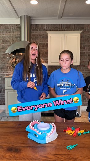 Shark Bite Challenge! 🦈#challenge #family #games #fun | Klem Family
