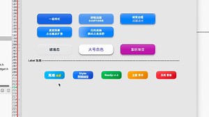 Qt 自定义label效果