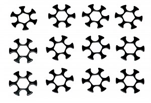 Full Moon Clip fits U.S. WWI M1917 Revolver .45 cal 12 Pack