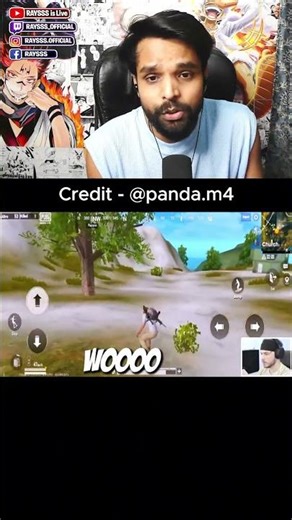 When Panda playing pubg lite #shorts #bgmi #pubg