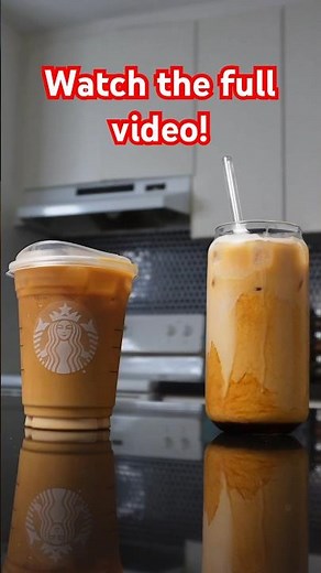 How to Make Starbucks Vanilla Sweet Cream Cold Brew at Home! #coffee