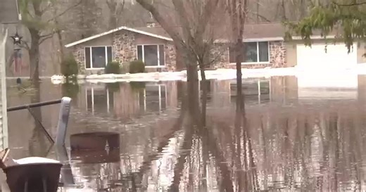 RAW: WI: FLOODING: FLOODED ROADS IN SHIOCTON