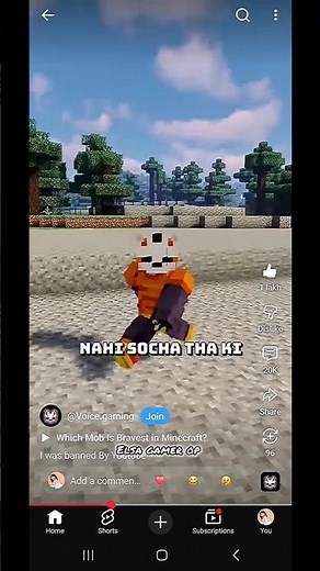 AALO KHAOGE SONG 🎵 Minecraft Elsa Gamer Op ‪@Voice.gaming‬ ‪@azaddon‬