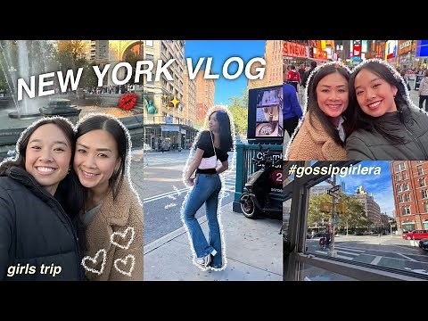 NEW YORK VLOG | girls trip, NYU, + apple event