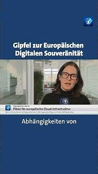 Digitalgipfel: Wie wird Europa digital unabhängig? ##tagesschau #nachrichten #digitalgipfel #europa
