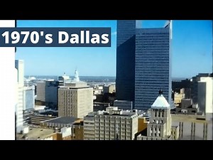 Dallas of the Past - Downtown Skyline - Texas 1970’s Vintage Footage Video