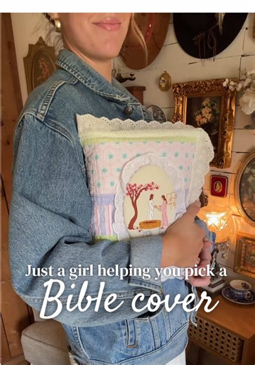 A few of my favorite from last week ✨ which would you choose? - - #embroideredBiblecover #quiltedBiblecover #biblestudy #handmadegifts #christiantiktok