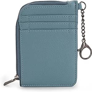 Wrangler Credit Card Holder Wallet for Women Slim Wallet Women Wallet Keychain Thin Wallet for Women Pocket Wallet Litchi Pattern Jean