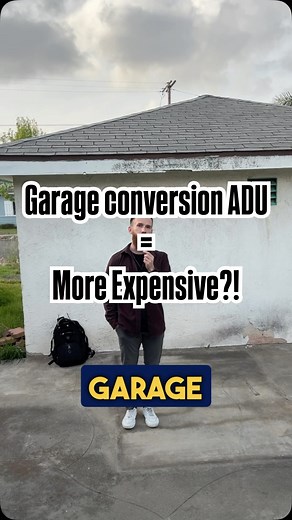 Why a Garage Conversion Can Cost More Than Building New Quick Reality Check: Converting a garage into an ADU might sound cheaper on the surface, but it can become more expensive than a detached new build if your existing structure isn’t up to snuff. Key Reasons 1. Structural Issues • Many garages aren’t reinforced to support a second story or even the basic requirements of a living space. • If you’re planning to build on top, you may need significant retrofitting or a complete teardown. 2. Demol
