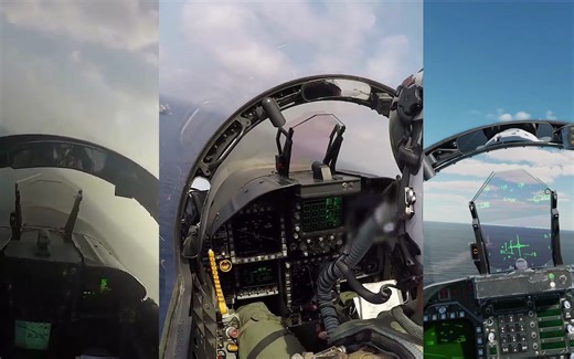 DCS F/A-18C 虚拟现实 CASE1 航母降落 feat. real NAVY Hornets