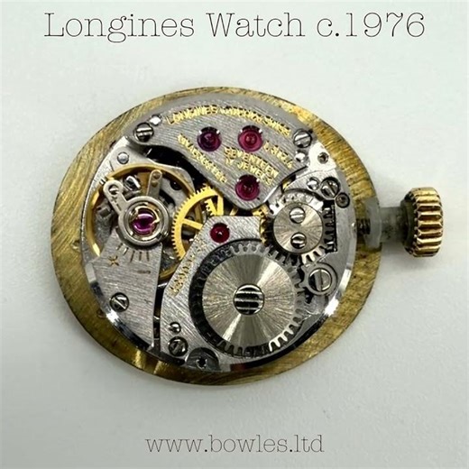 Vintage Longines Ladies Wristwatch - Cal 817.4 - 17 Jewels - Gold Filled Case - 1976