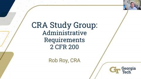 Module 2: Administrative Requirements