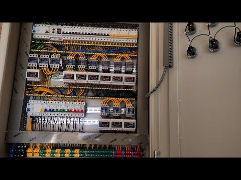 Industrial electrical panel wiring training(with all details & diagram)