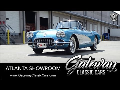 1959 Chevrolet Corvette Gateway Classic Cars #2116 ATL