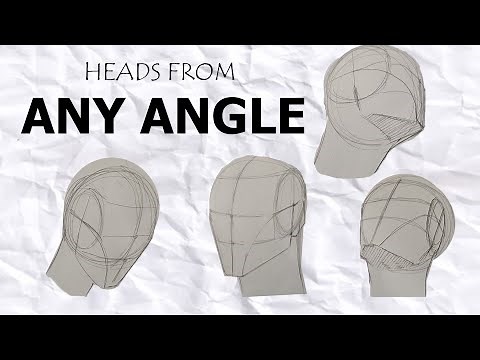How to draw the head from ANY ANGLE