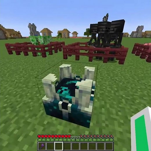 Cursed OP Mob Launcher in Minecraft