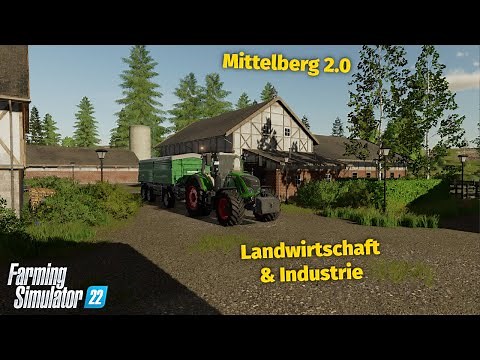 Mittelberg 2.0 - Neues Landwirtschafts- & Industriegebiet! | LS22 | German