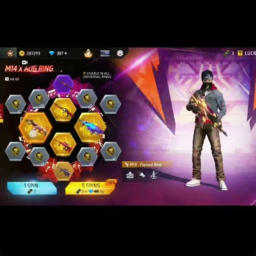 #new gun skin M14#spin