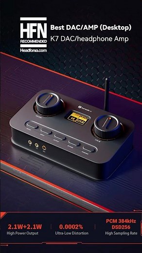 Headfonia Best of Year 2025🏅K7 DAC/headphone Amp #hifi #audiophile #homeaudio #headphones #amp