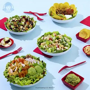 34K views · 293 reactions | Is it too much to say our new Parmesan Caesar Chicken Salad is a masterpiece? OK, we’ll just say it’s darn good. Give the Parmesan Caesar Chicken Salad, or any of our other salads, a try and taste for yourself. | Wendy's | Facebook