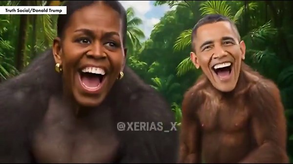 White House deletes video showing Obamas as apes after key ally condemns meme as ‘most racist thing I’ve seen’