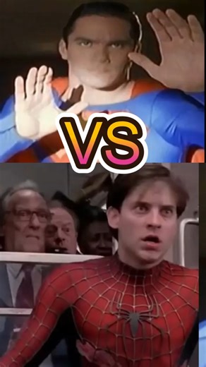 Superman VS Spider-Man Who Can Stop a Train Better?