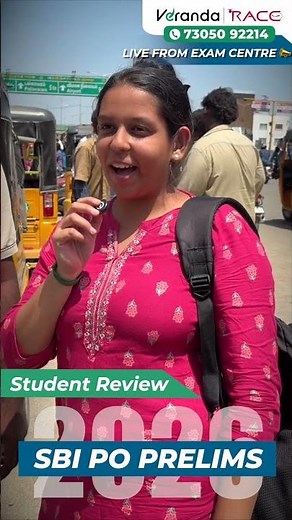 SBI PO AUG 1 PRELIMINARY EXAM STUDENT REVIEW FROM EXAM CENTER ✨